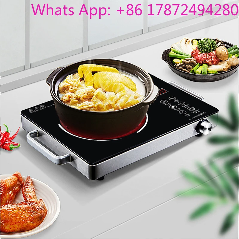 3500W Electric Ceramic Stove 220V Infrared Heating Induction Cooker  Hot Pot Barbecue Electric Stove