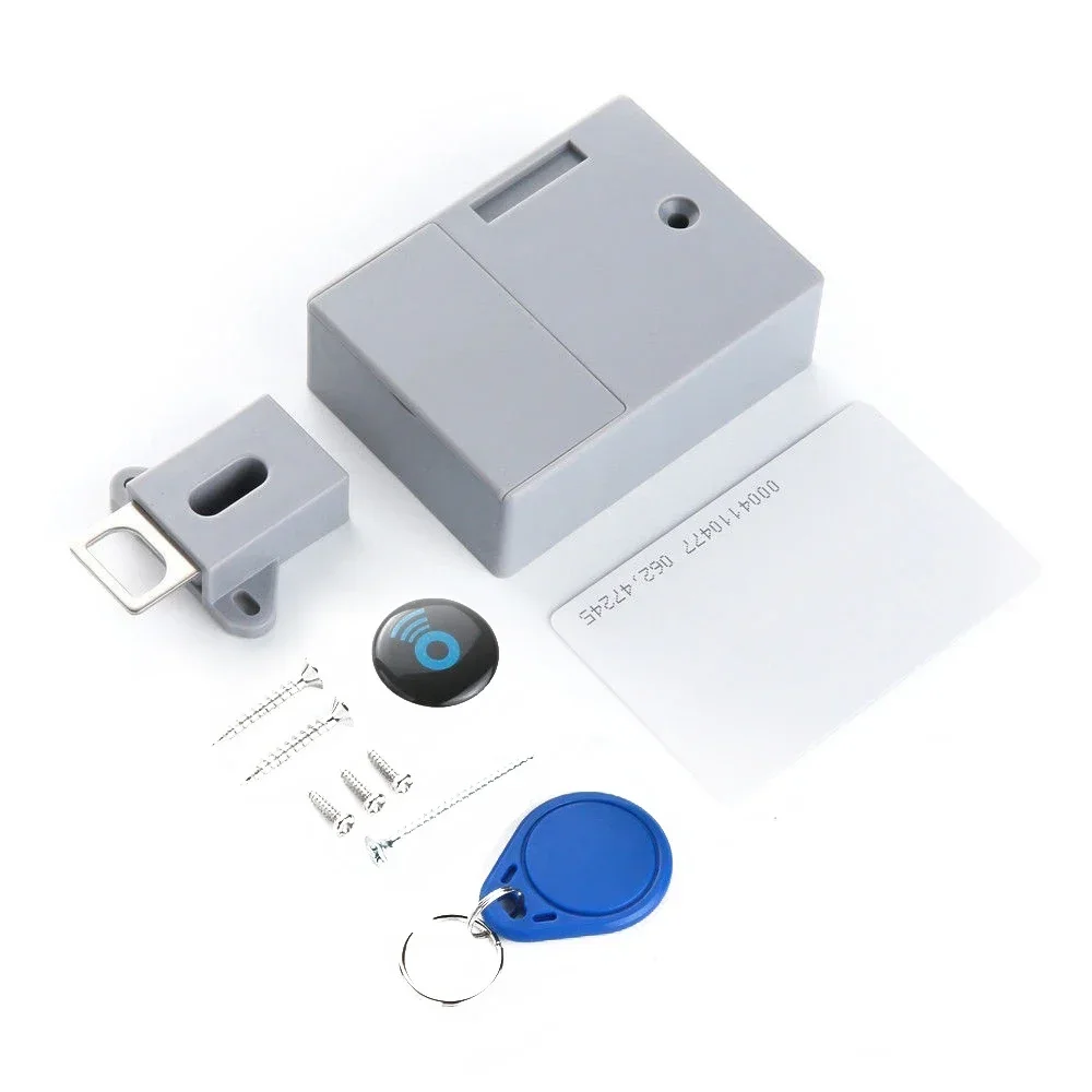 Digital Electronic Lock Drawer Lock, Invisible Sensor Lock, for Cabinet Furniture Door Locker RFID, IC Card, Security Protection