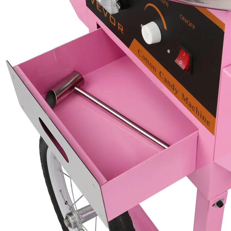 Unique Features Commercia Electric Sugar Cart Professional Cotton Candy Machine Home Cotton Candy Floss Machine