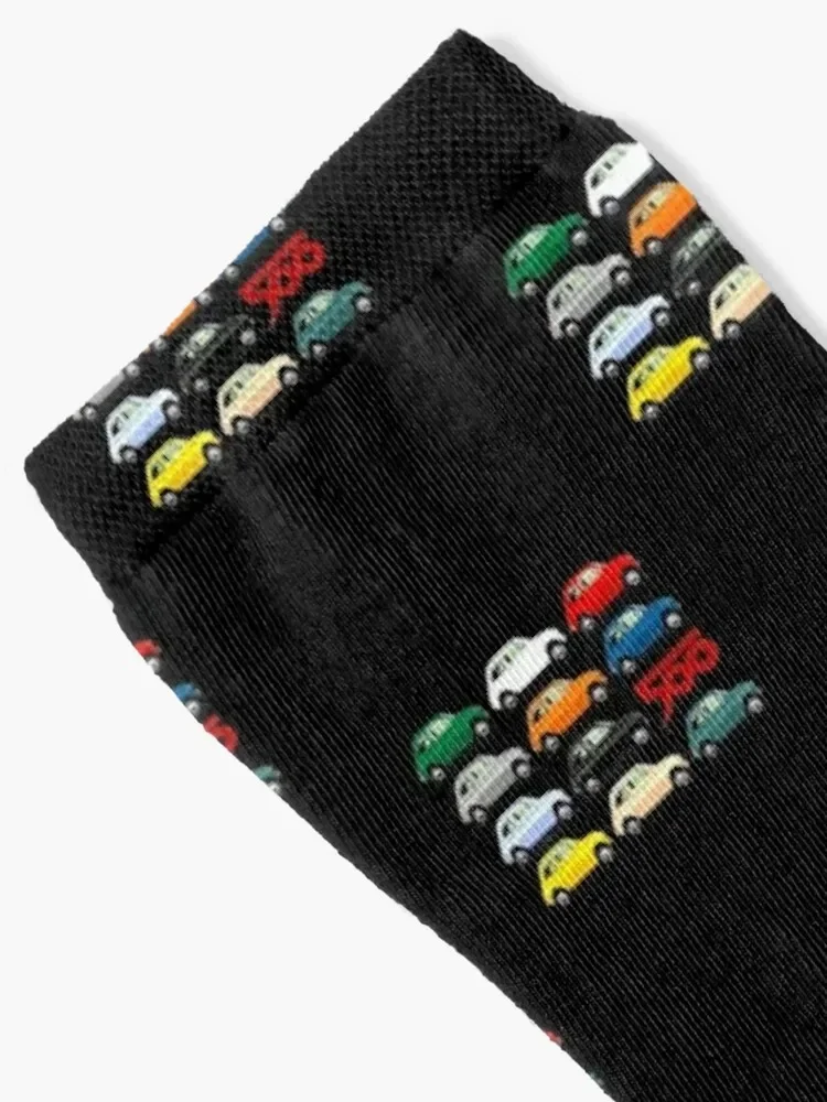 Fiat 500 Side View Classic Shirt, Hoodie, 2 Socks cotton football Stockings kids Mens Socks Women's