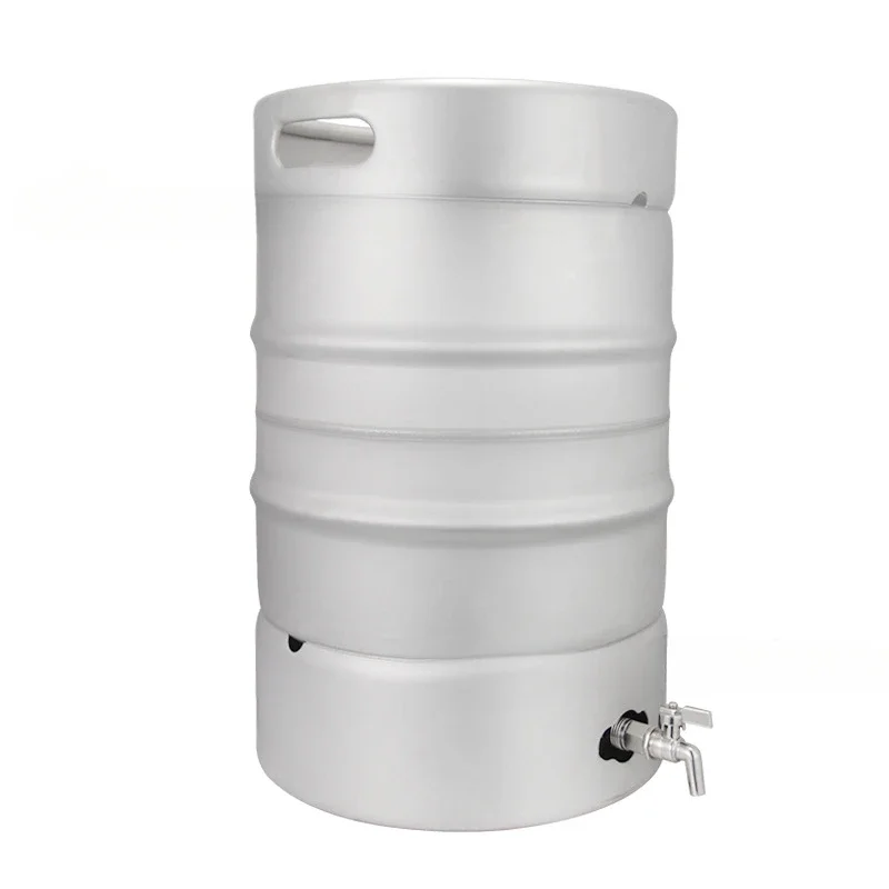 50L food grade 304 stainless steel Baijiu barrel height Baijiu sealed turnover wine jar with faucet 50 liter barrel