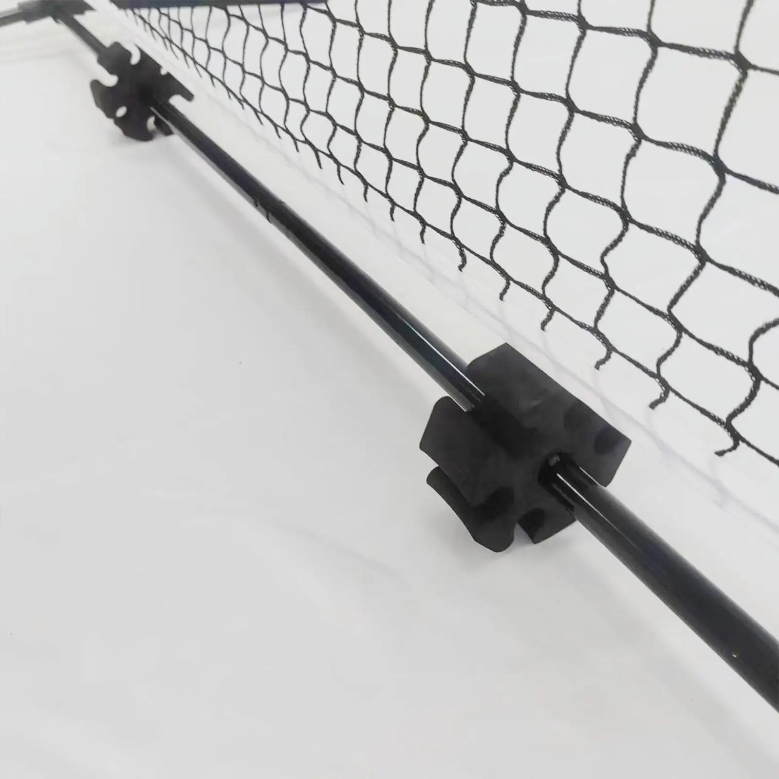 

Driveway Pickleball Practice Net 5FT Mini Portable Training Equipment Lightweight Iron Pipe Mesh for Indoor Outdoor Family Game