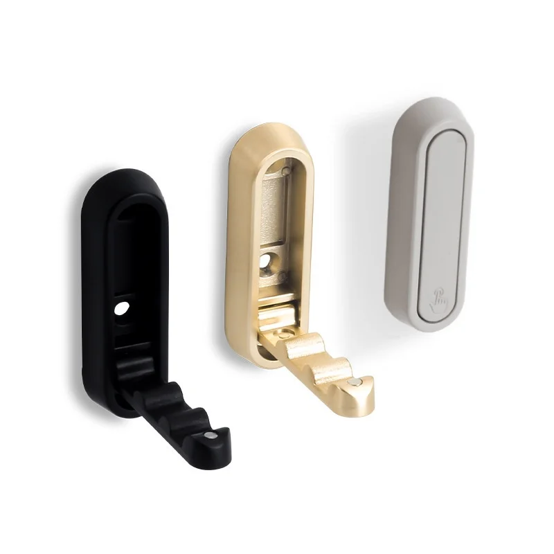 1PCS Aluminium Alloy Foldable Clothes Hook Storage For RV Bathroom Home Camper Caravan RV Interior Accessories