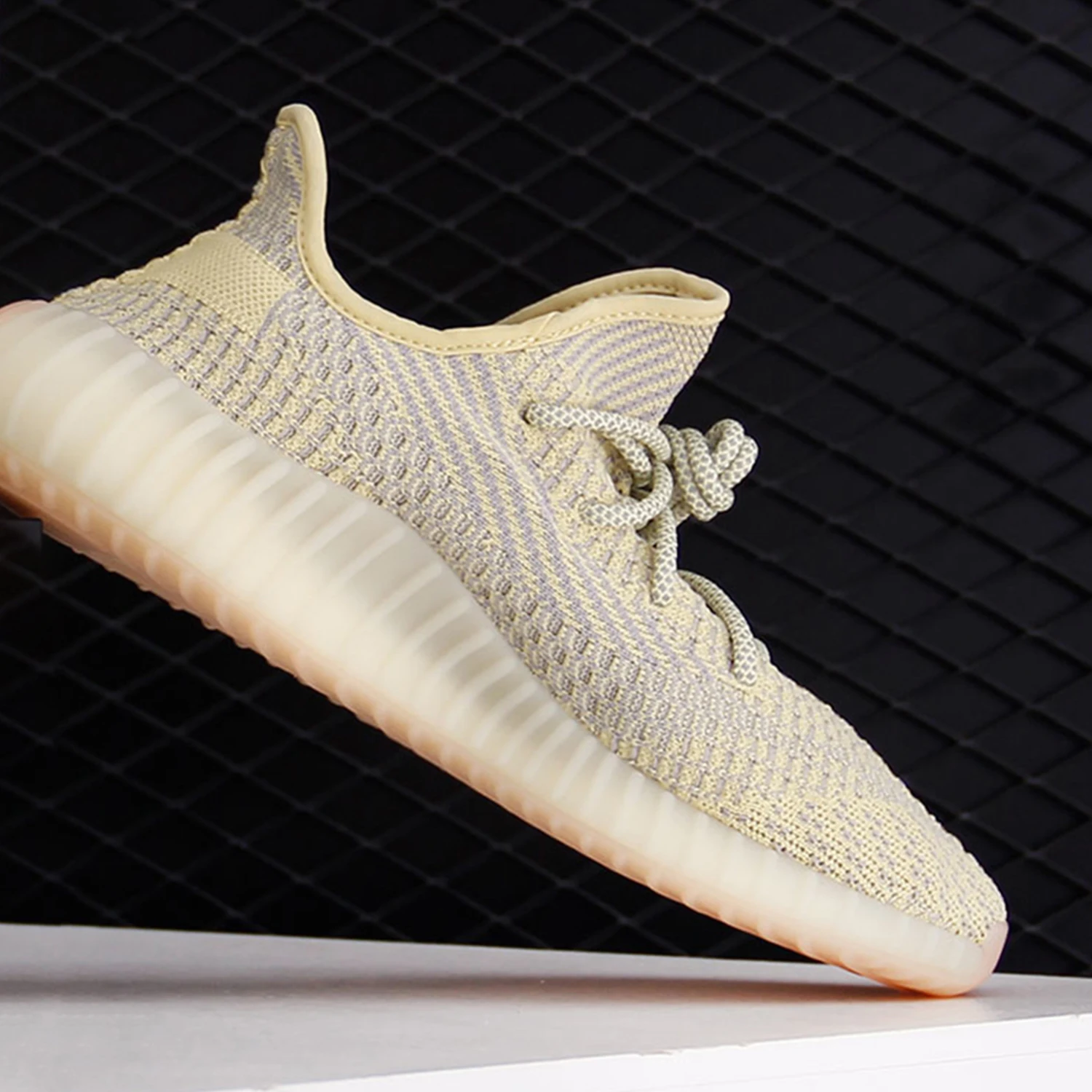Adidas genuine Yeezy Boost 350 V2 coconut sports running shoes FV3250 view 4