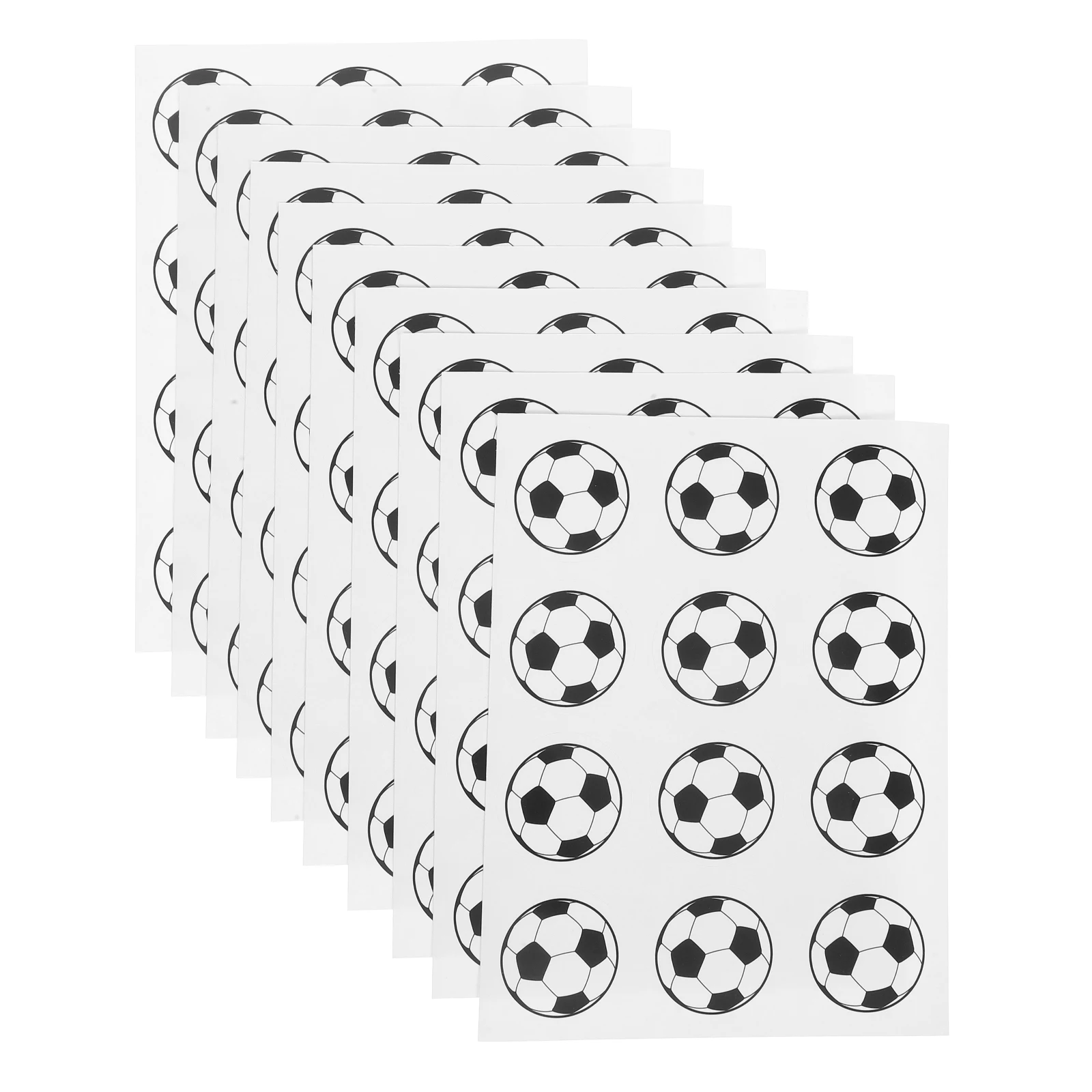 120Pcs Soccer Stickers Bulk High Definition Sports Ball Stickers for Teens Boys Party Favors Ball Theme Party Wall Decorations