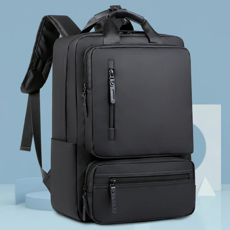 Backpack Men's Backpack Women's Laptop Bag 15.6 Inch Tide Leisure Commuter College Student School Bag