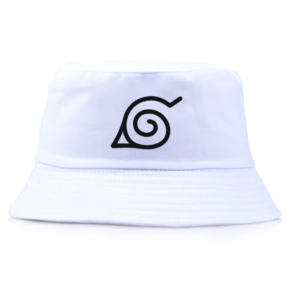 Naruto Akatsuki Bucket Hats Anime Summer Fisherman Hats for Men Women Cartoon Casual Bucket Hats Hip Hop Panama Hat Bob Cap Gift