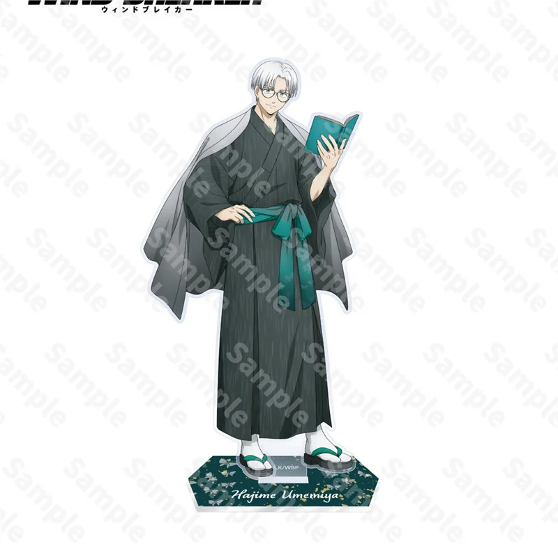 5 Stück Anime WIND BREAKER Kimono Acryl Ständer Tischdekoration Ornamente Zweidimensionale Sammlung Figur Geschenke