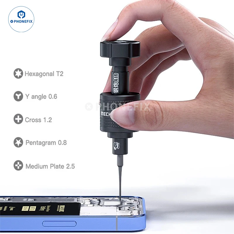 Mechanic AIR PRO MAX High Precise Magnetic S2 Steel Screwdriver Cross 1.5 Y-type 0.6 Torx Phone Watch Tablet Repair Open Tool