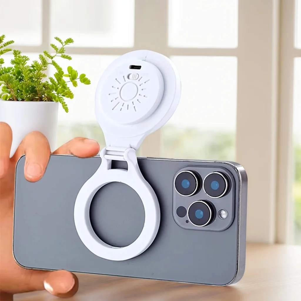 

Магнитная заполняющая лампа для мобильного телефона — мягкая атмосферная лампа для камеры и живого видео