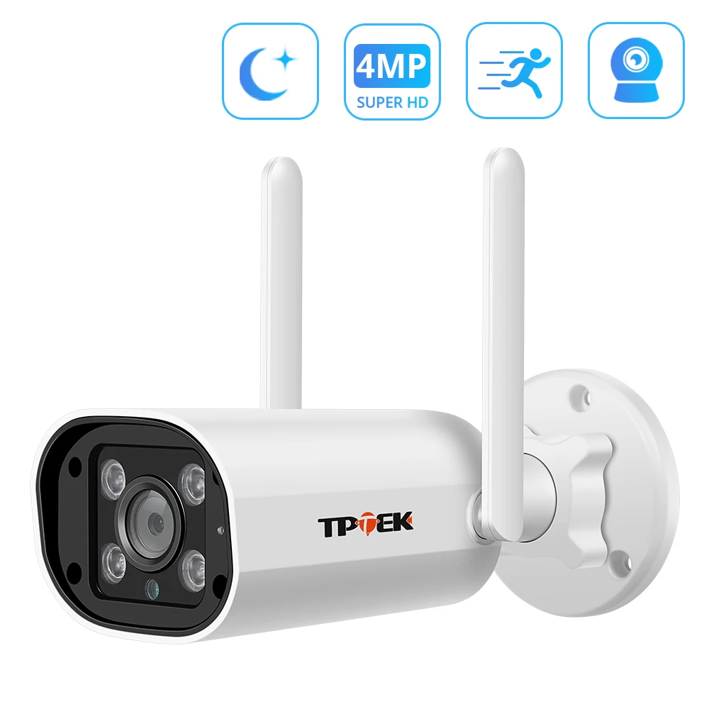 2K IP Camera Wifi Outdoor Surveillance Securtiy CCTV 4MP Wi Fi Camara Wireless Bullet Video Wi-Fi Waterproof CamHi CamHipro Cam