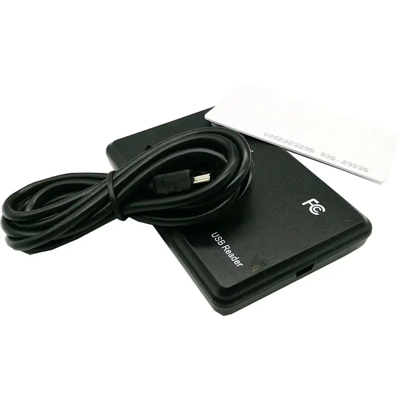 B27B RFID Smart Card Reader With USB Port, 13.56Mhz IC Card, Contactless Sensitivity, Support Window System Linux Easy Install
