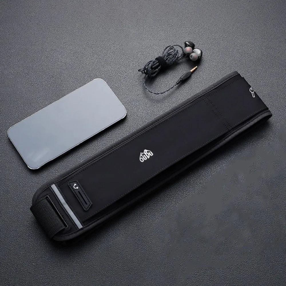 

Ultra-Thin Sport Mobile Waist Bag High Elastic Multifunctional Running Waist Bag Breathable Storage Sports Phone Bag Men Women