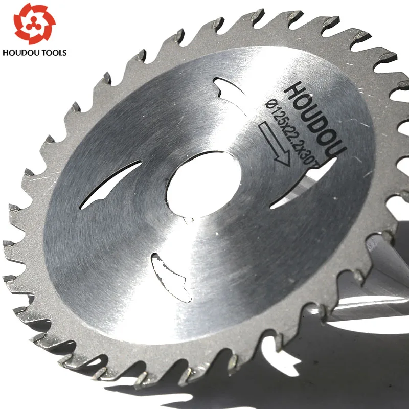 Diskon biaya 75-150mm * 10/20/22.23/25.4mm * 24-40T TCT Saw Blade potong cakram untuk memotong plastik besi tipis kayu keras & lunak