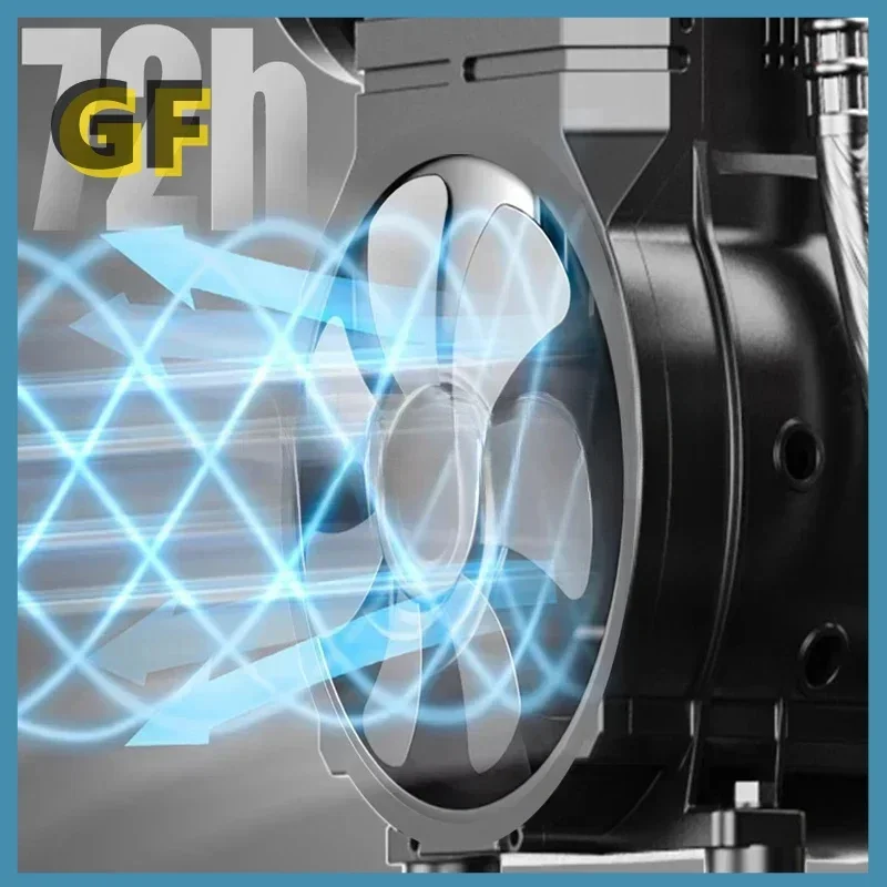 NEW Silent Air Compressor 3180W 40L for Home Car Repair Tire Inflation Paint Spraying Portable Air Pump