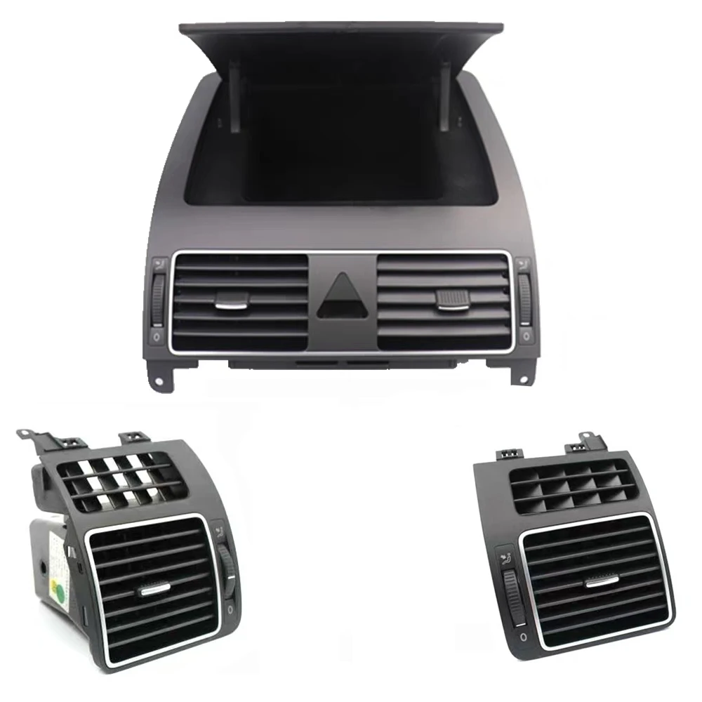 

1TD819203A 1TD819728C для VW Caddy Touran 2004-2016 передняя задняя левая правая центральная хромированная консоль, выходное отверстие для кондиционера переменного тока