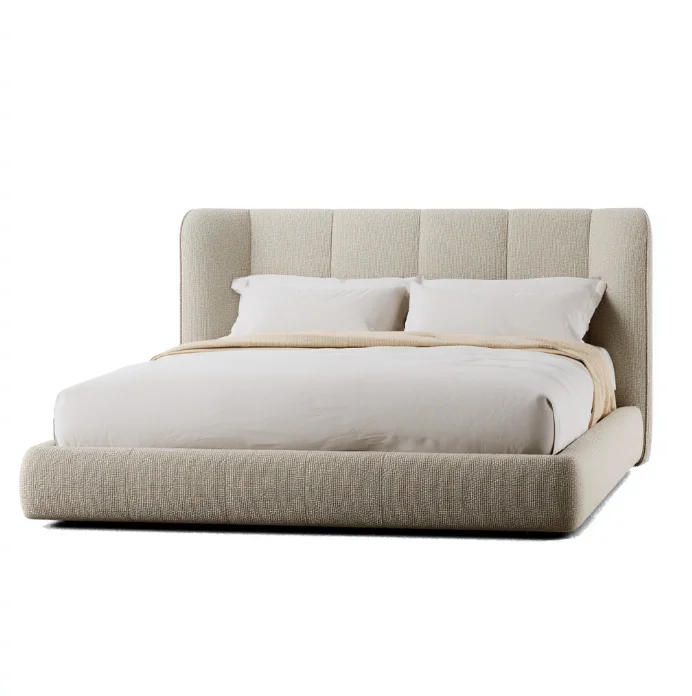 

# Modern Style Solid Wood Handcrafted Bedroom Furniture Set With Storage Queen Size Soft Bed For Hotel