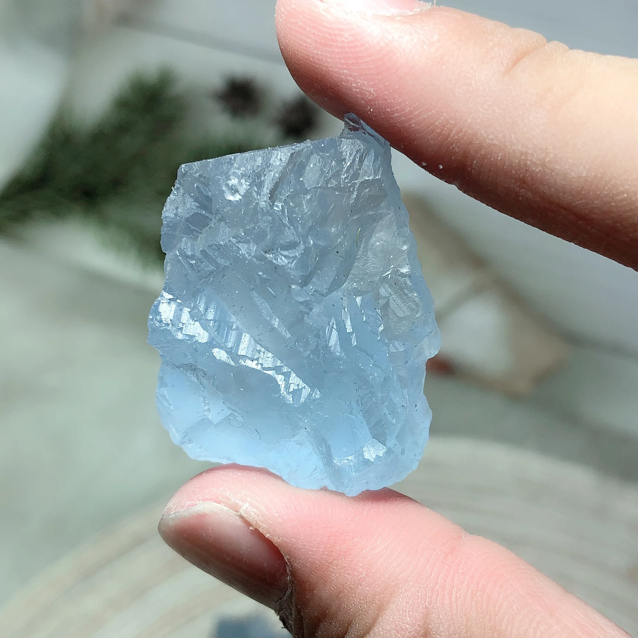 High Quality Gemstones Natural Quartz Blue Fluorite Raw Crystals Mediation Mineral Specimen Home Decorations Gift Room Decor