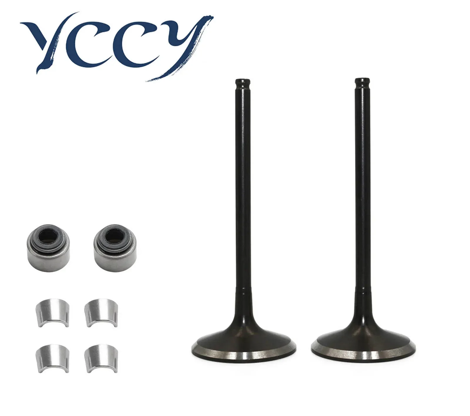 

Motorcycle Accessory Engine Exhaust Valves Inlet Intake Stem Kit oil seal For Huayang 200 off-road vehicle
