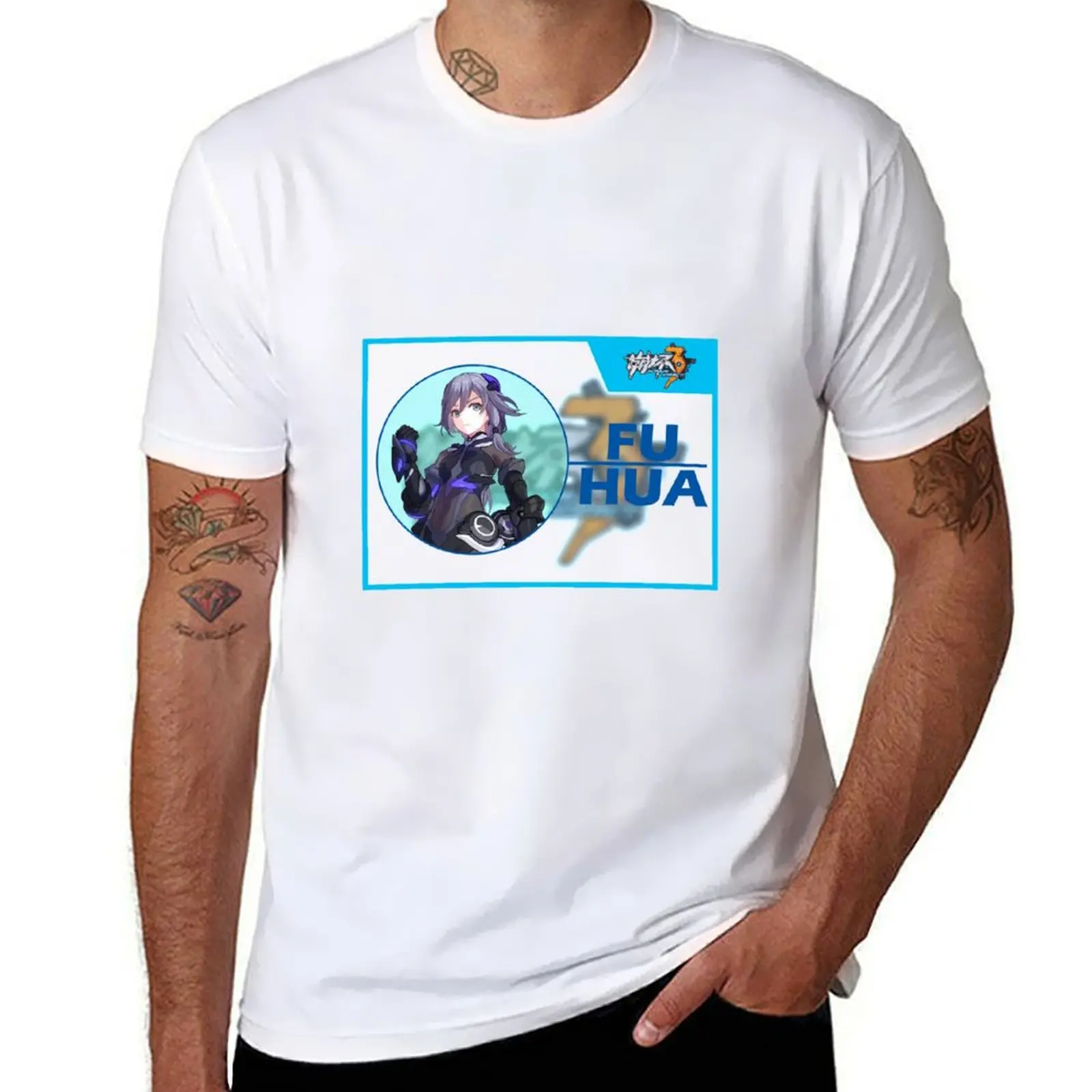 

Fu Hua From Honkai Impact 3 rd Special T-Shirt man t shirts for men man t shirt heavy cotton T-Shirt