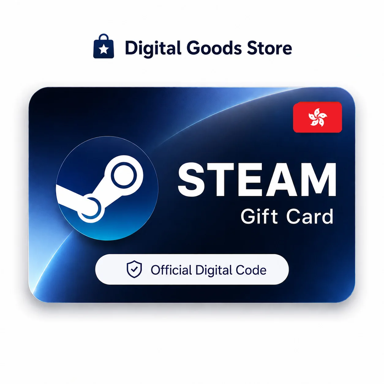 Thẻ quà tặng ví Steam Hồng Kông 100 HKD | Mã kỹ thuật số | Giao tức thì