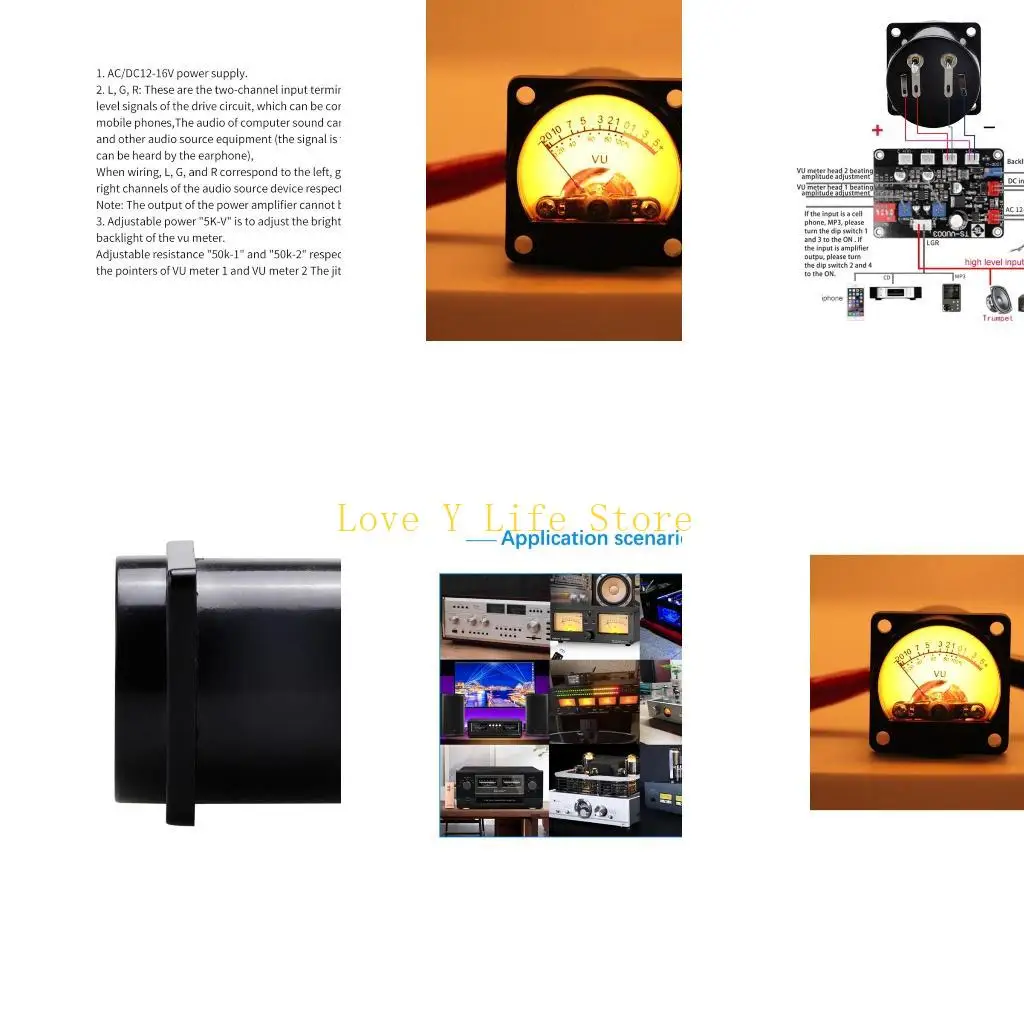 L74C Vu Meter Warm …