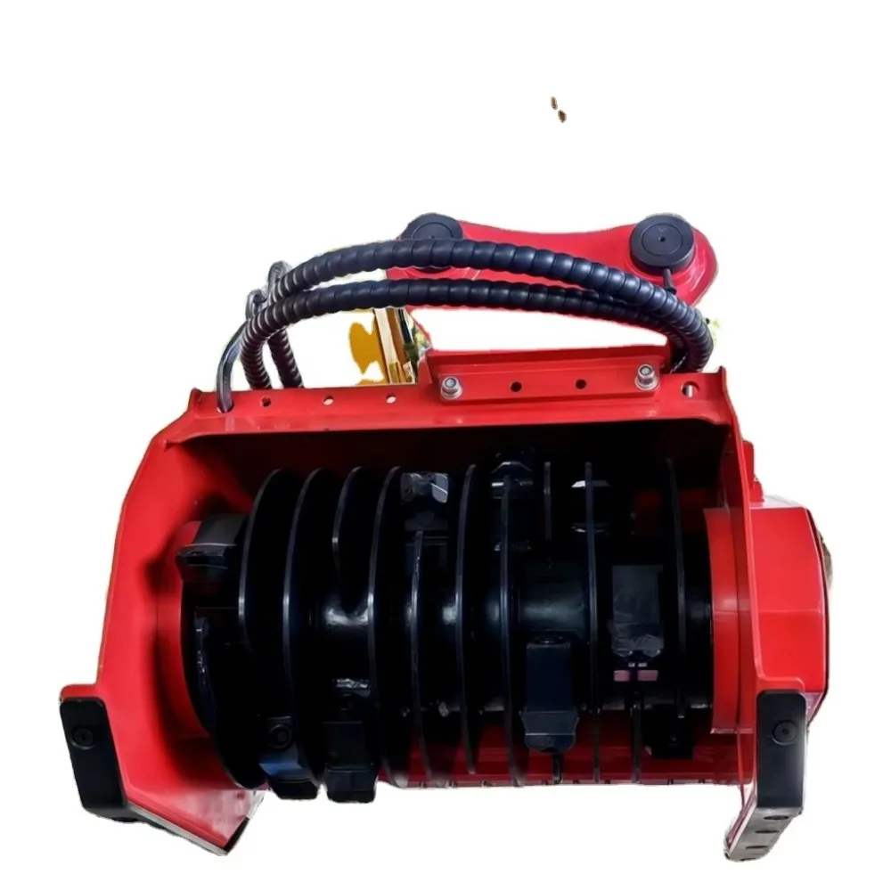 High Efficiency Hydraulic Wood Chipper-Heavy Duty Tractor Forestry Shredder 1 Year Warranty Gear High Productivity Land