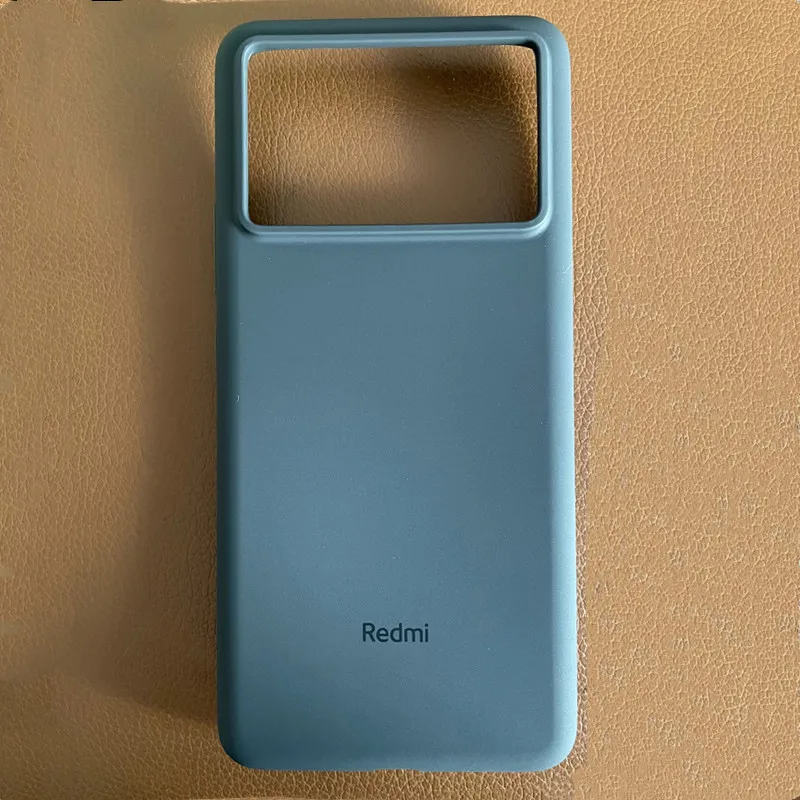 Funda trasera suave ultradelgada original, funda de piel de goma mate a prueba de golpes, Xiaomi Redmi K70, K70 Pro, K70E, POCO F6 Pro