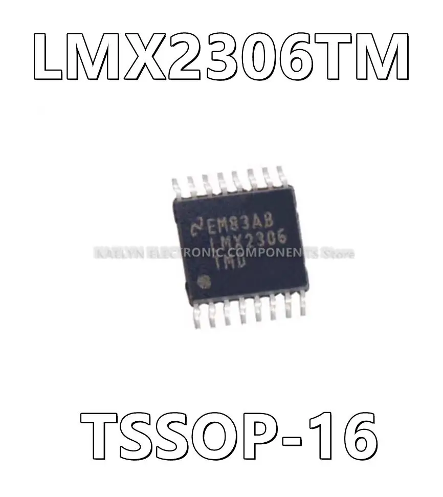 10Pcs/lot LMX2306TM LMX2306 PLL Frequency Synthesizer IC 550MHz 1 16-TSSOP