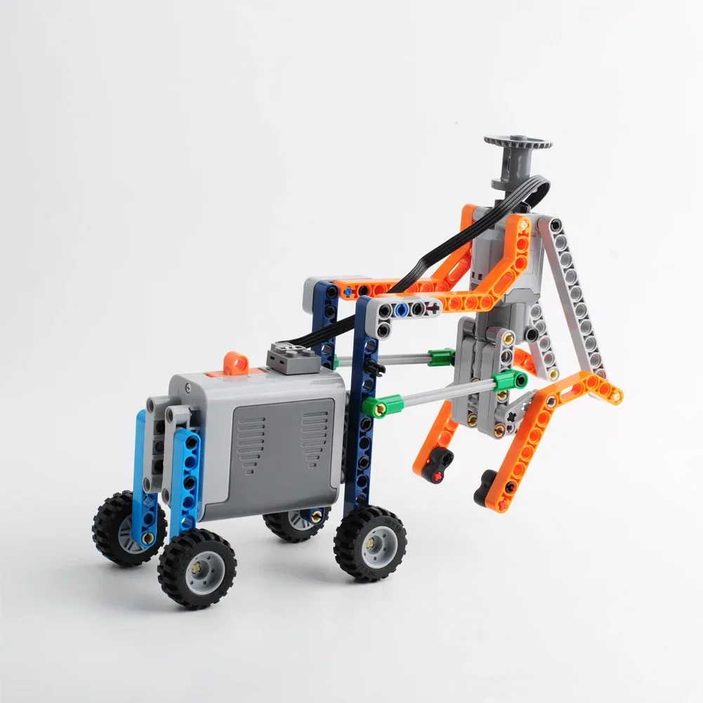 MOC Robot PF Blocks Kit Set di auto tecniche fai-da-te Scatola batteria AA Motore L compatibile con Legoeds 88003 8881 Funzioni di alimentazione Auto giocattolo