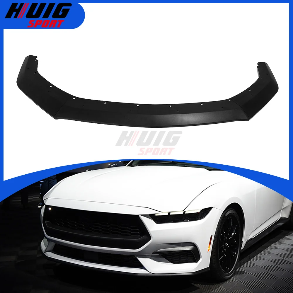 3PCS Per Ford Mustang S650 GT Ecoboost 2024 Esterno Auto Paraurti Anteriore Lip Splitter Body Kit Protezione Della Copertura Trim Accessori
