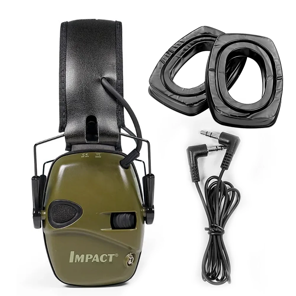 HOT SALE!!!Electronic Shooting Earmuff Outdoor Anti-noise Impact Sound Headset Tactical Hearing Protective Headset