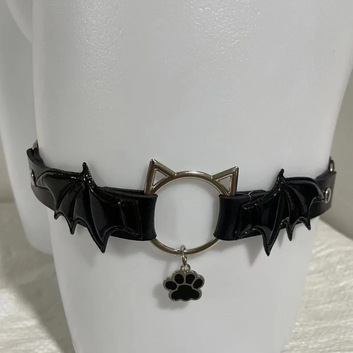 Косплей Lolitay2k, темная цепочка, кожаная заклепка, готическая субкультура, пояс с подвязками, горячая девушка, бедра