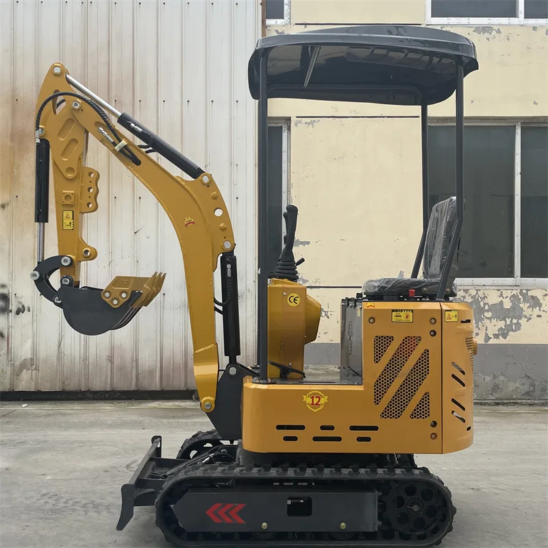 Agricultural micro engineering excavator, multi-functional micro excavator