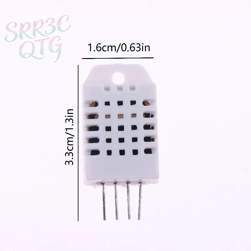 Módulo de sensor de temperatura y humedad DHT22, Kit de módulo de sensor Digital para práctica electrónica DIY, 1/5 Uds.