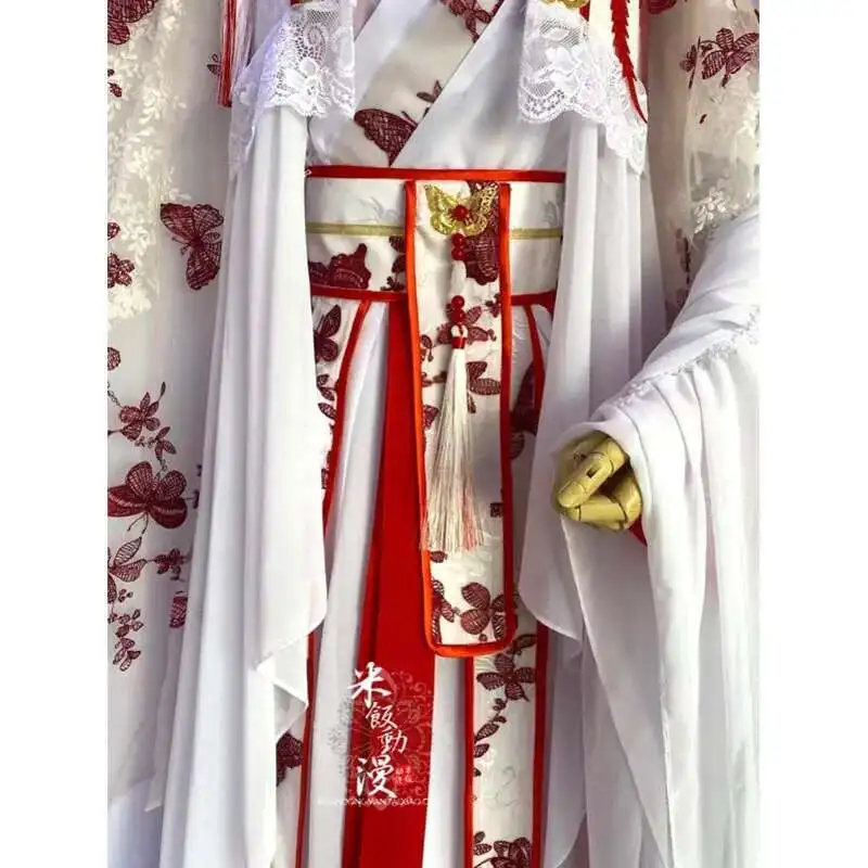 Tian Guan Ci Fu TGCF Heaven Official’s Blessing HuaCheng XieLian Prince Yue Shen Cosplay Costume Chinese Traditional Hanfu Dress