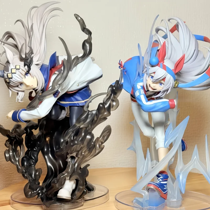 Figurine d'action Bandai Original Anime Evolve Umamusume Tamamo Cross Oguri Cap, modèle de poupée mignonne, jouet, ornement de bureau, cadeaux de vacances