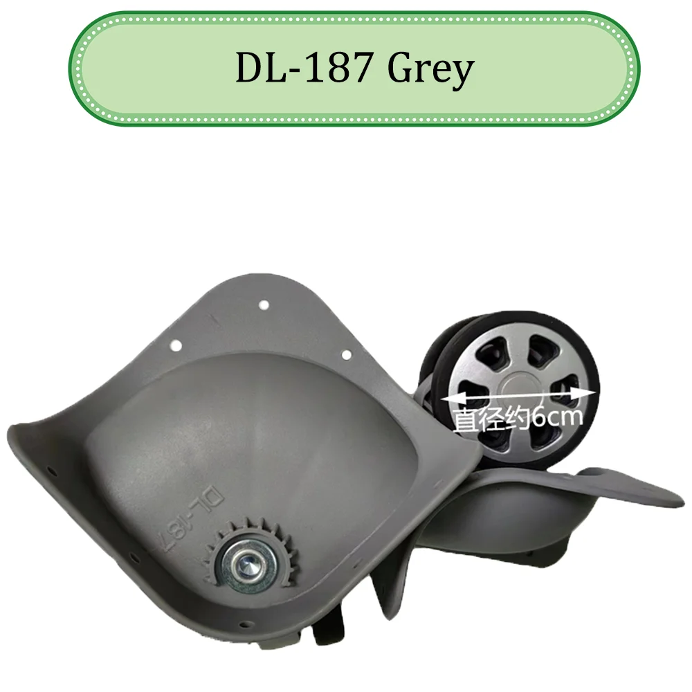 Suitable For DL Universal Wheel Trolley Case Wheel Maintenance Replacement Luggage Pulley Sliding Casters wear-resistant Repair