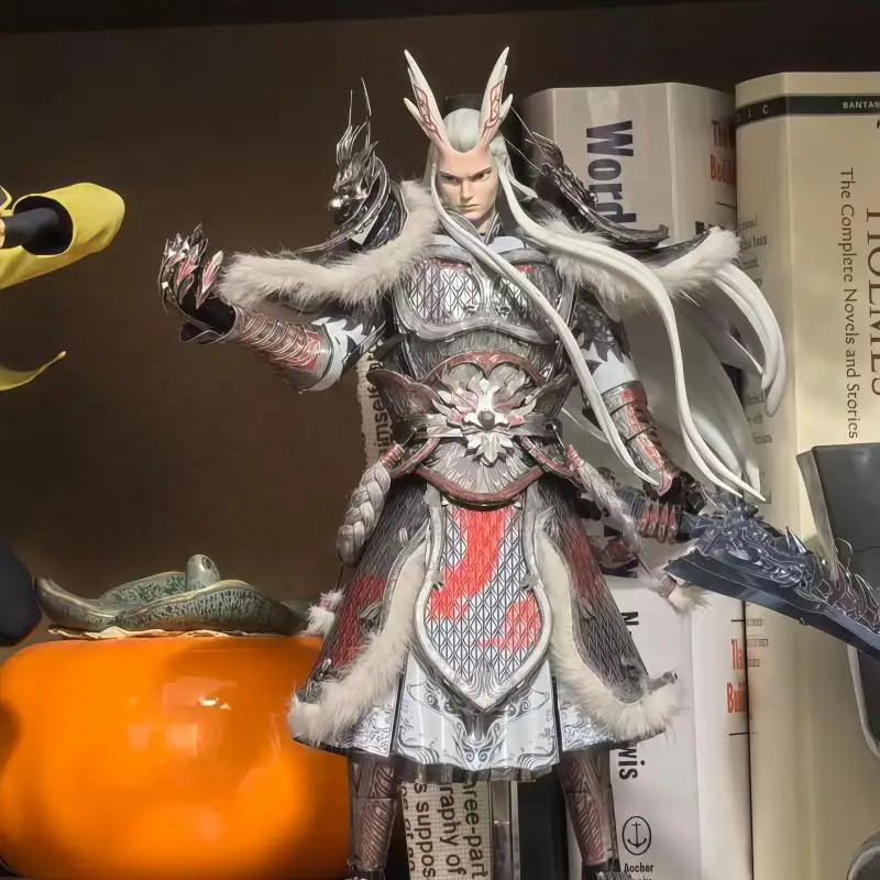 Bandai Trendy Play Bn Metal Works Nezha Demon Child Roars the Sea Ao Guang Model do Składania Figurka Akcji Kolekcjonerska Prezent na Boże Narodzenie