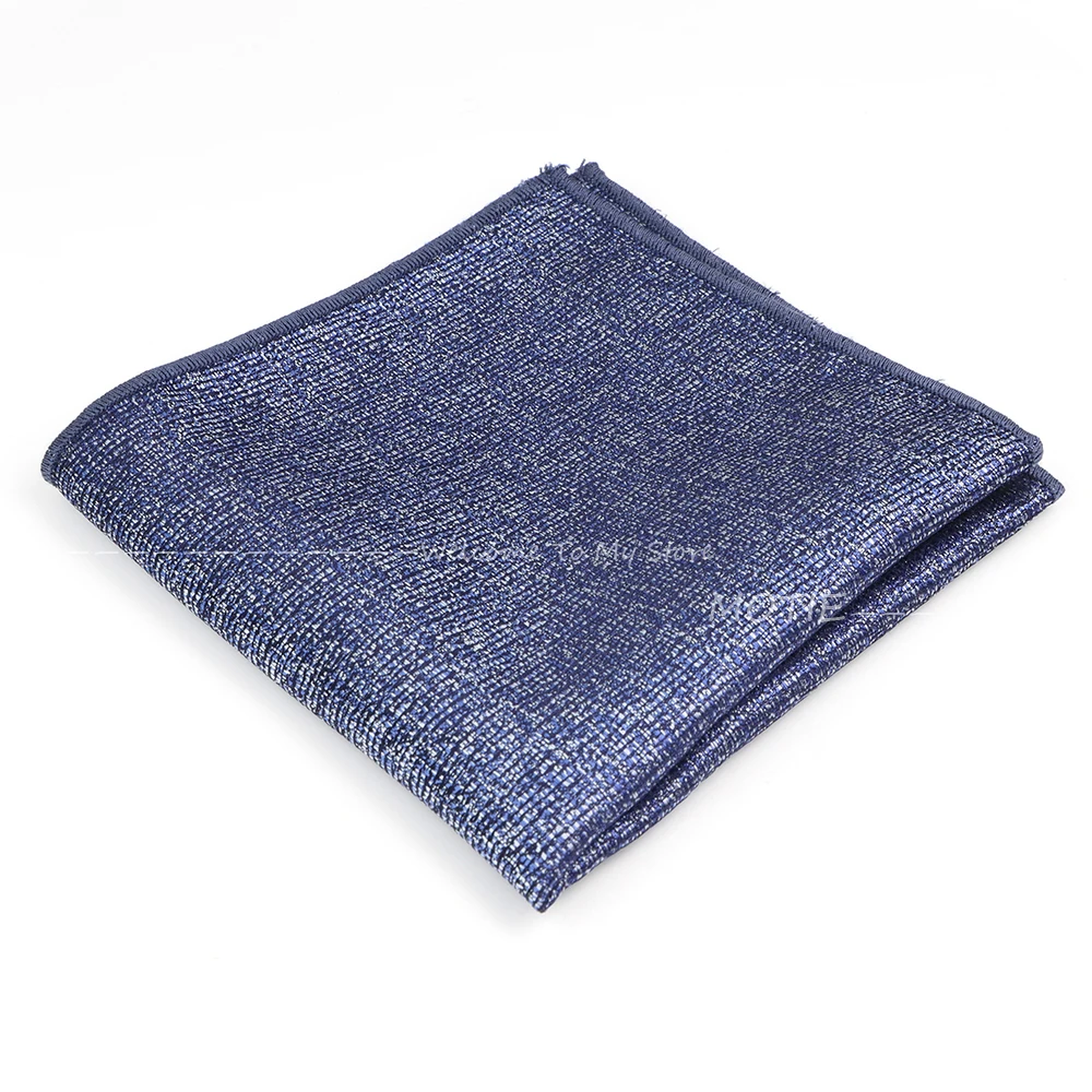 Cashew Flower Polyester Pocket Square for Men