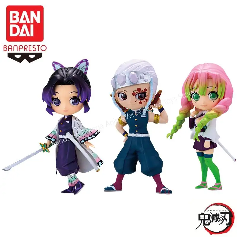 

В наличии Bandai Banpresto Original Demon Slayer Qposket Petit Shinobu Tengen Mitsuri Doll Совершенно новая фигурка в штучной упаковке для гаража