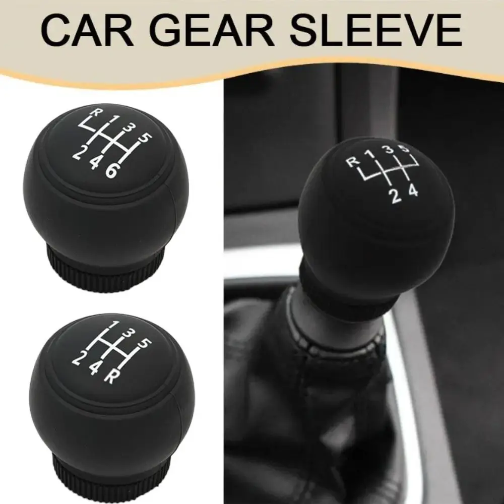 

Non-Slip Car Gear Shift Knob Cover Silicone Car Interior Auto Shifter Handle Cover Automatic Gear Gear Shift Case Car