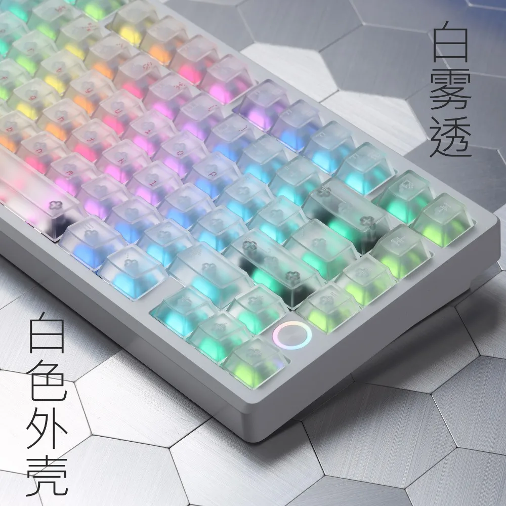 Everglide Su75pro Wired 8K Low Latency Magnetic Keyboard Dual Light Position Gasket 0.001mm Aluminum Alloy Gaming Accessories