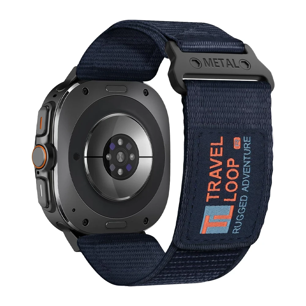 

Rugged Nylon Straps For Samsung Galaxy Watch Ultra 47mm Trail Loop Sport wrist belt bracelet correa Galaxy watch 7 Ultra band