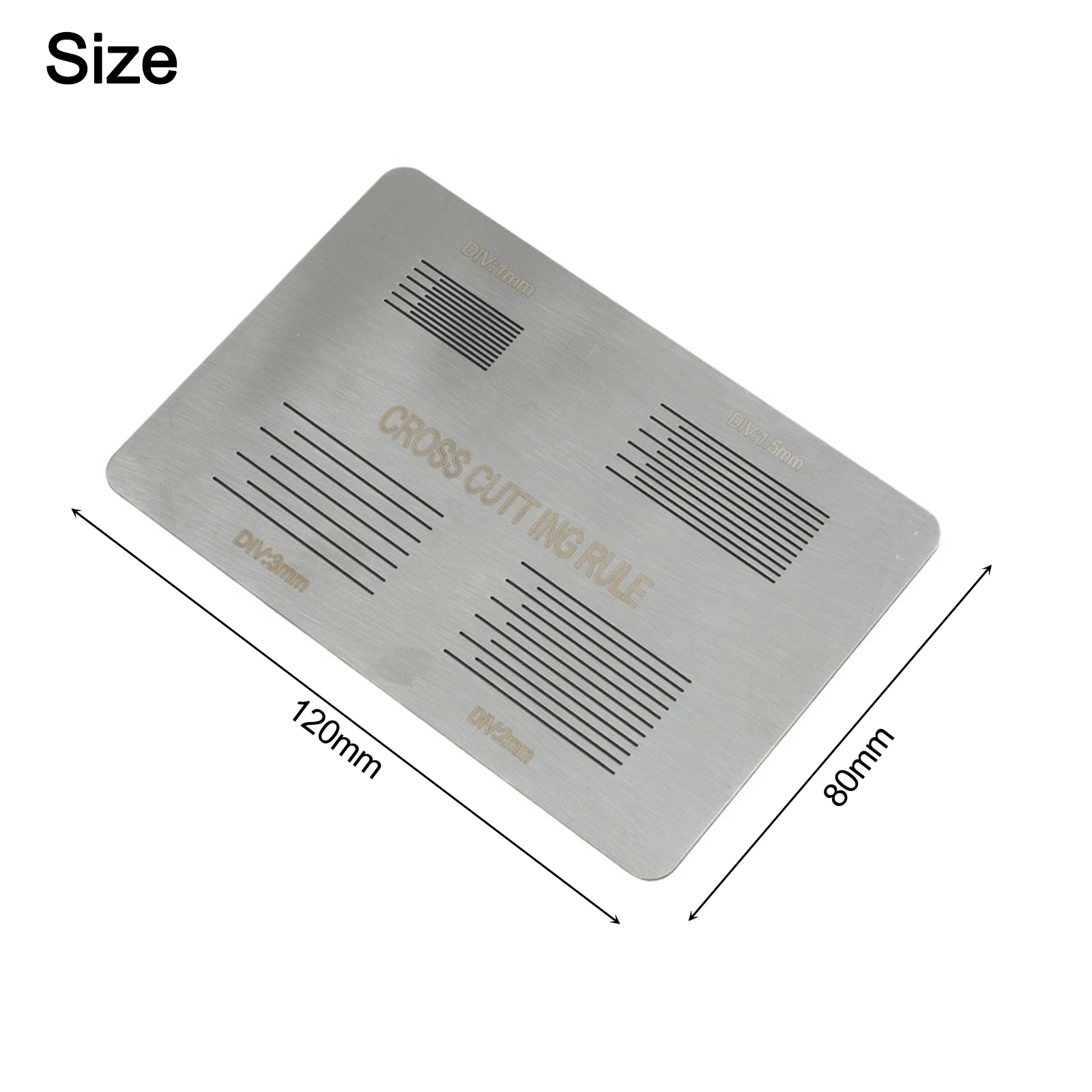 Coating Adhesion Evaluation Scratch Tester Stainless Steel Frame with 100 Grid and for cross Grid Board for Reliable Testing