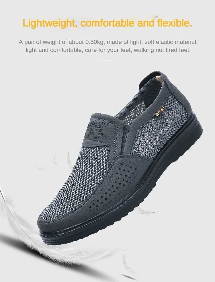 Herrenschuhe 2026 Sommer Casual Sneaker Atmungsaktives Mesh Chunky Sohle Erschwinglich Kostenloser Versand ​ – Detail 6