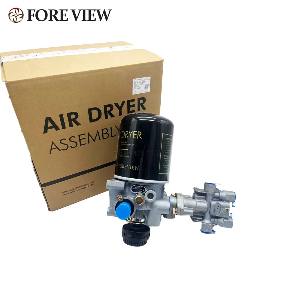SHACMAN High Quality Aluminum Air Dryer Assy for F3000/F2000 Truck Parts New and Issue-Free Replacement Model DZ96189361084