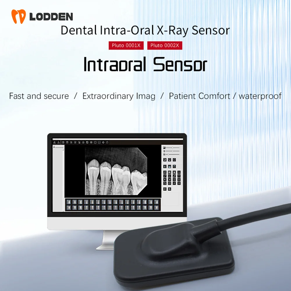 Sensor de rayos X Dental, transmisión rápida, cámara de Sensor de rayos X intraoral, sistema de imagen Rvg, incluye Software Pluto