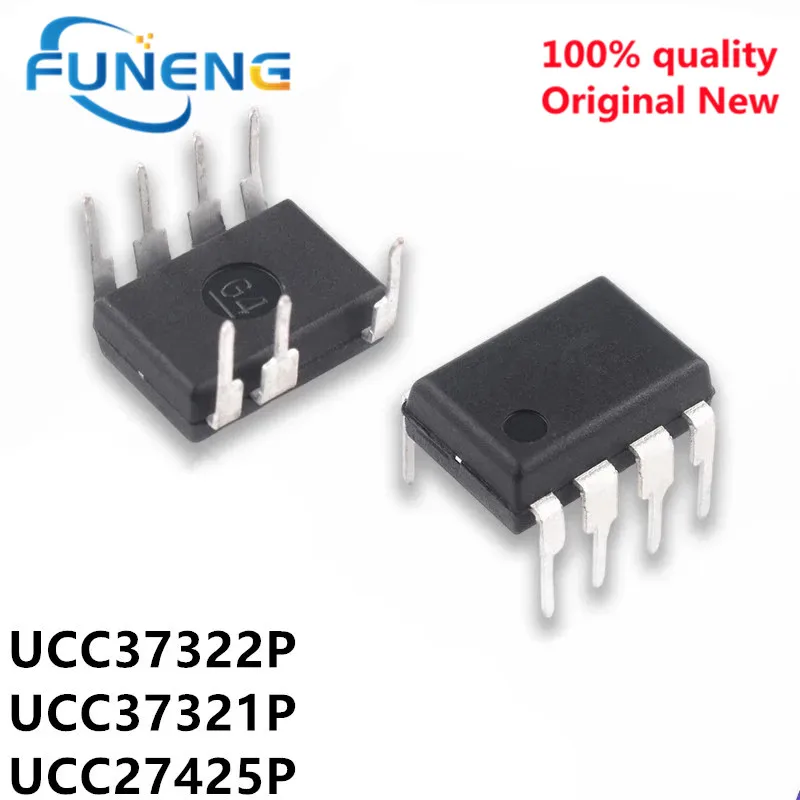 10PCS UCC37322P DIP-8 UCC37322 DIP 37322P DIP8 UCC37321P UCC37321 UCC27425P UCC27425