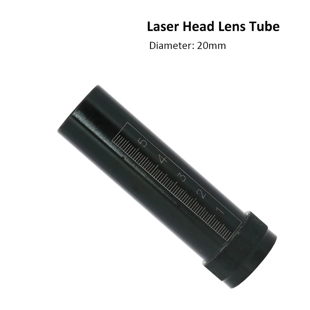 HAOJIAYI CO2 Laser Head Lens Tube O.D.25 Tube for D20 F50.8 Lens for CO2 Laser Cutting Engraving Machine cnc spindle mount